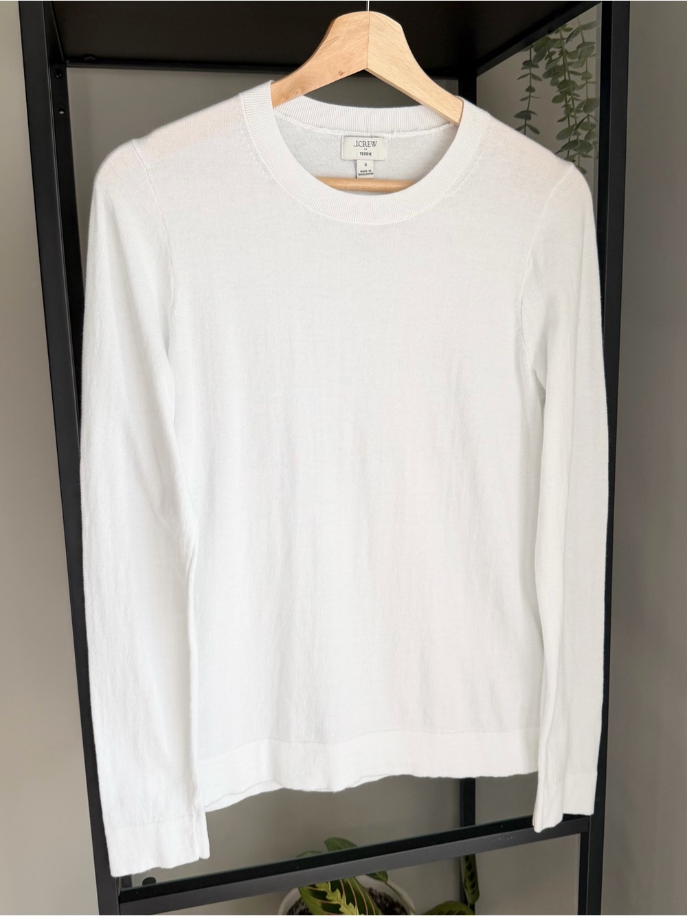 J. Crew Cotton Teddie Sweater